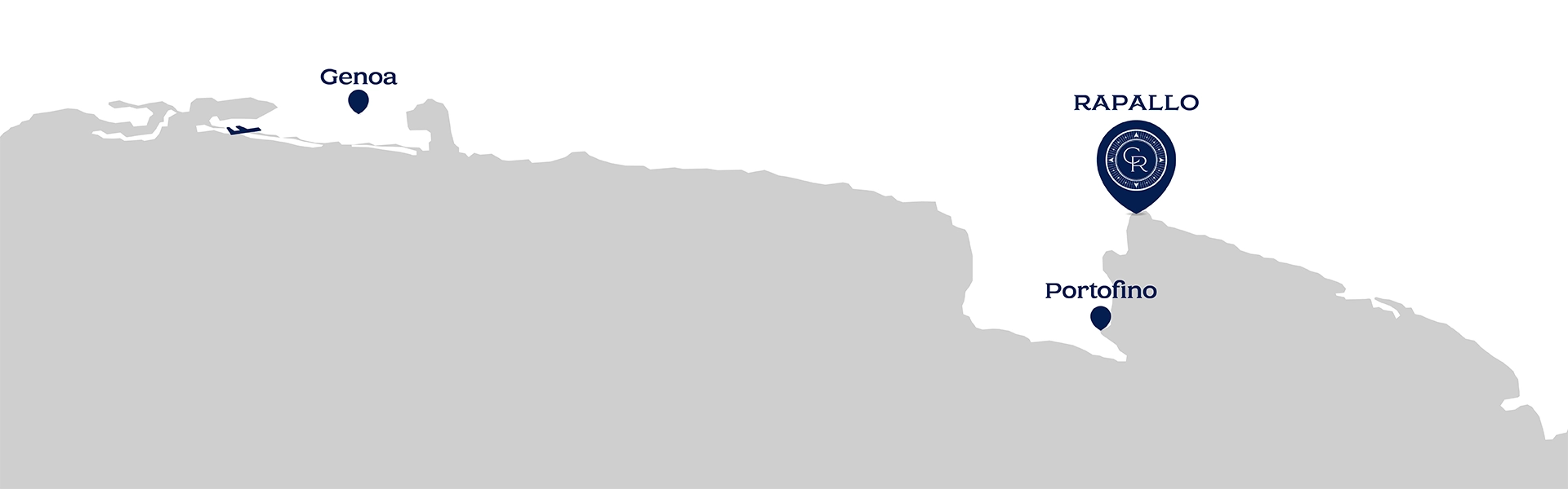 Mappa Porto Rapallo