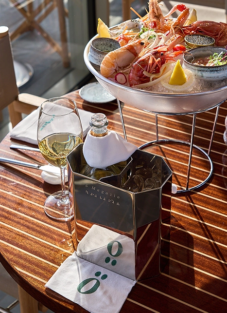 Porto Carlo Riva Restaurant dishes